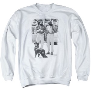 Up In Smoke Cheech Chong Dog Adult Crewneck Sweatshirt - 1 of 4