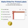 Avery Labels, 2" x 3", Gold-Red Gift Bow, Matte, 80ct - 2 of 4