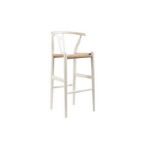 White wood best sale bar chairs