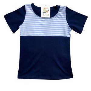 Boy's Stripes Tee - Wellington - 1 of 1