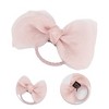 Unique Bargains Women's Fashion Cute Polka Dot Floral Hair Ropes Pink 10 Pcs - 3 of 3