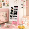 Tangkula Kids Jewelry Armoire Cabinet Free-Standing Full Length Mirror with Storage and 4 Tilt Angles - 4 of 4