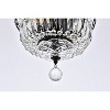 Elegant Lighting Tranquil 10 inch black flush mount - 4 of 4