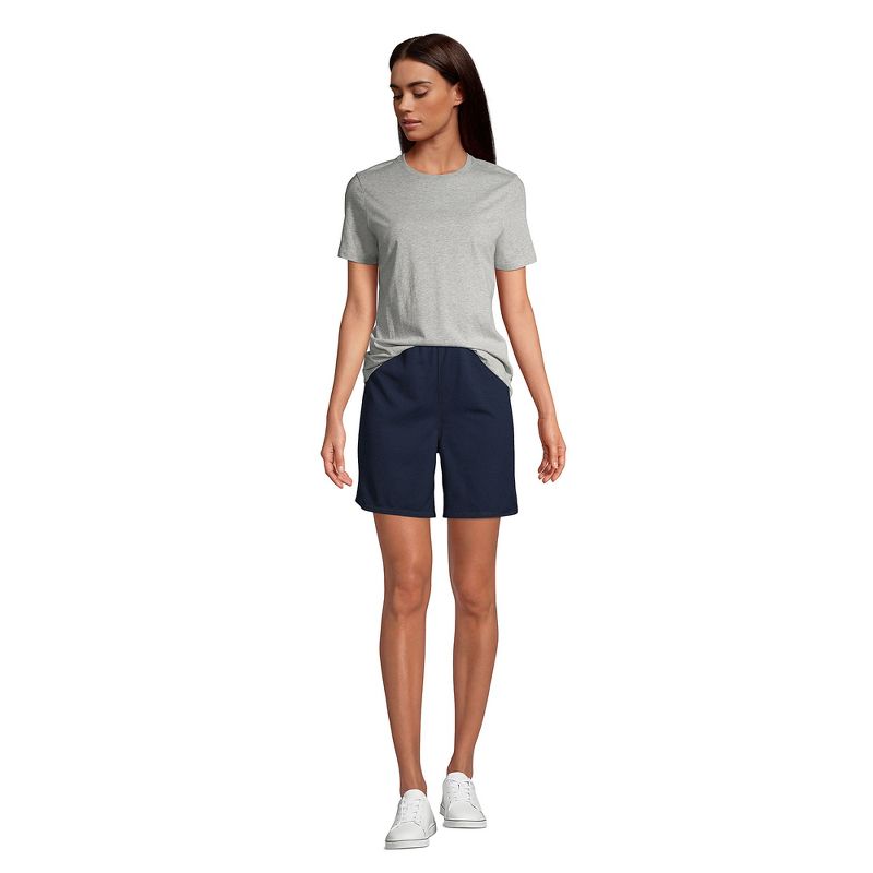 Lands' End School Uniform Women's Tall Short Sleeve Feminine Fit Essential T-shirt, 4 of 5