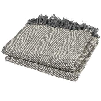 Amada Throw Blanket - Grey - 50" x 70" - Safavieh .