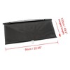 Unique Bargains PVC Retractable Car Window Sun Shade Visor Windshield Roller Blind 49.2" x 22.05" Black 1 Pc - image 3 of 4