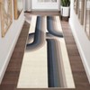 Indoor Modern Washable Geometric Area Rugs for Nursery Kids Room, Soft Non Slip Contemporary Carpet for Living Room Bedroom - 2 of 4