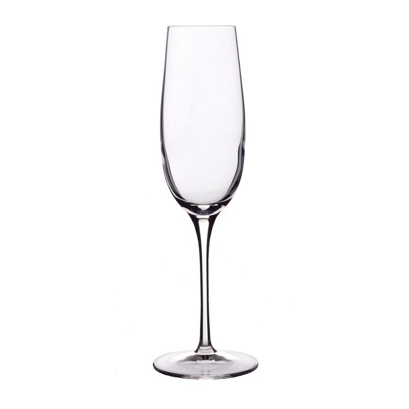 Luigi Bormioli Crescendo 8-Ounce Champagne Flute Glasses, 4-Piece, 8.25 oz., 2 of 7