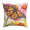 18 Inch Decorative Pillow – Butterfly Meadow Design by Manual Woodworkers and Weavers - 2 of 3
