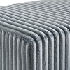 Sapphtopaz Modern 48.3" Ottoman Corduroy Upholstered Accent Bench with Metal Legs Rectangle Vanity Stool for Living Room, Bedroom, Entryway - 2 of 4