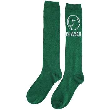 Hypnotic Socks Harry Potter Quidditch Women's Knee High Socks, Chaser (Green)