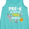 - Dr. Seuss - Pre-K Out Of This World Cat in the Hat Graphic Sleeveless Aline Dress - 2 of 4
