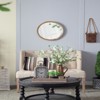 SEVOBAL Bathroom Vanity Mirrors Mango Wood Wall Mirror with Solid Frame Lightweight and Practical Safe and Reliable, Natural, 19.8"*19.8"*1.3" - 3 of 4