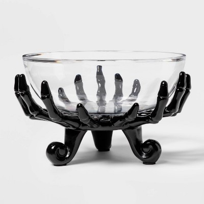 Skeleton Hand Acrylic Halloween Serving Bowl - Hyde & Eek