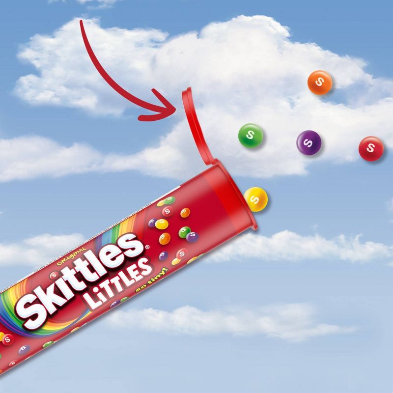 Skittle Littles Share Size Mega Tube Candy - 1.9oz, 4 of 10