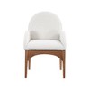 Meridian Furniture,Waldorf Boucle Fabric Dining Chair - 3 of 4