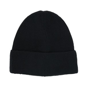 CTM Men's Basic Ribbed Beanie Cuff Cap - 1 of 4