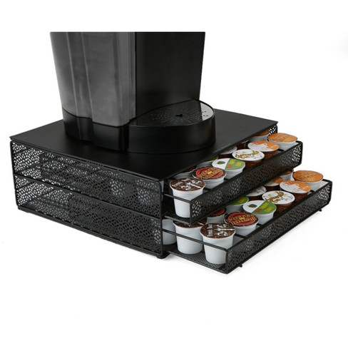 Mind Reader 72 Capacity Metal Mesh Single Serve Coffee Pod Storage