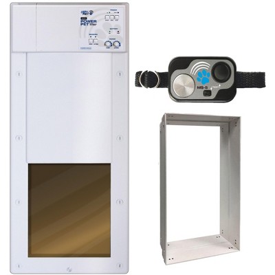 Medium Power Pet Door for Door Installations - Wi-Fi Smartphone Controlled