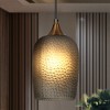 LNC Apphia 1-Lights 5.9" Modern Luxury Wine Cup Mini Kitchen Island Lights, Brass and Gray - 2 of 4