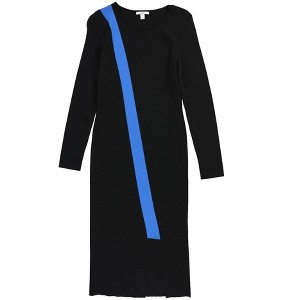 bar III Womens Colorblocked Sweater Dress - 1 of 2