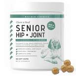 Chew + Heal Senior Hip and Joint Support, Dog Supplement, Aids Mobility, Joint & Cartilage Health - 120 Delicious Chews