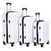 Karl Home 3in1 Multifunctional Large Capacity Traveling Storage Suitcase Luggage Set White - 4 of 4