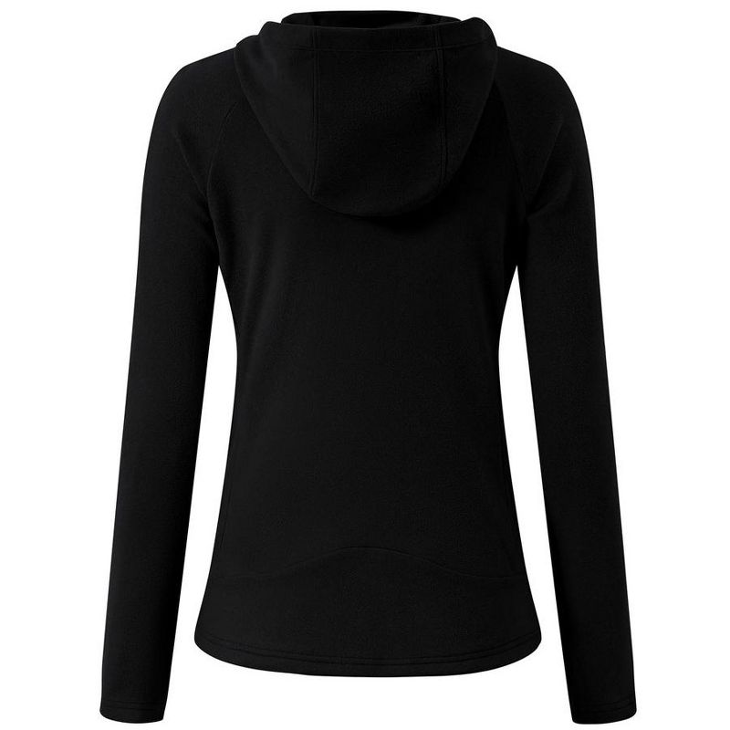 Womens Hoodies Half Zip Fleece Lined Sweatshirts Pull Over Fall Outfits with Thumb Holes, 2 of 8