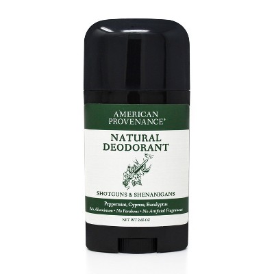 American Provenance Peppermint & Eucalyptus Aluminum-Free Natural Deodorant - 2.65oz