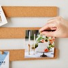 Juvale 6-Pack Cork Board Strips for Walls, Bulletin Board Strip Bar with Adhesive Tape, Hang Memo Pictures Note - 2 of 4