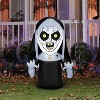Gemmy The Nun Halloween Inflatable Decoration - Black Small - 2 of 2
