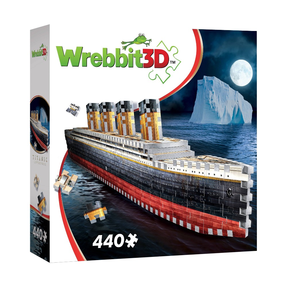 Photos - Jigsaw Puzzle / Mosaic Wrebbit Titanic 3D Jigsaw Puzzle 440pc