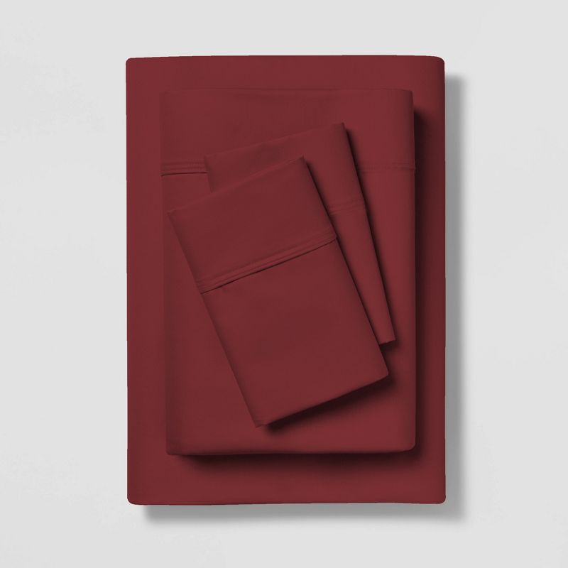 Purity Home 300TC Ultra-Soft & Silky Cotton-Rayon Sheet Set, 3 of 6