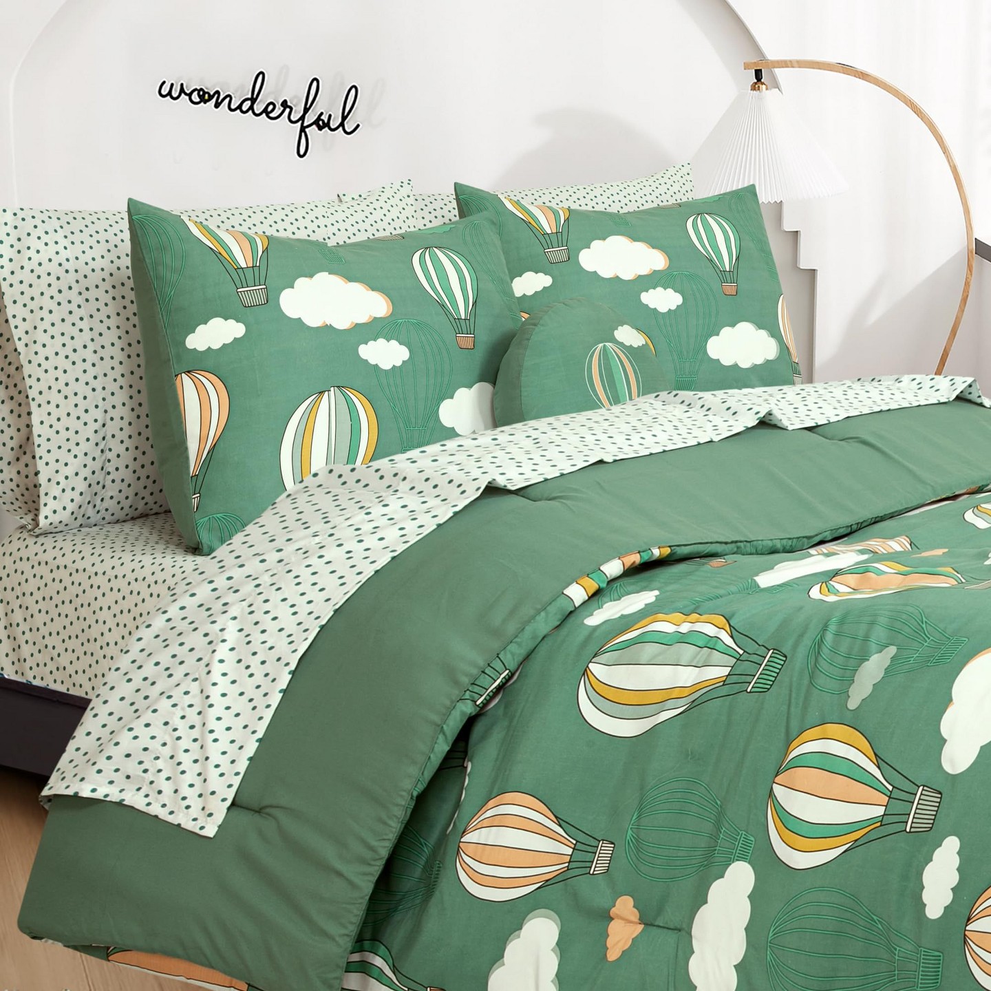 Постельное бельё Royale Linens Biab Printed Bedding Set - 100% Microfiber Ultra-Soft Lightweight, Durable & Easy Care Bedding for All Seasons — фото 4