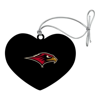 Seattle Secondary Logo Heart Love Wood Christmas Tree Holiday Ornament