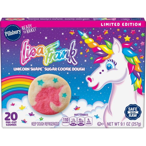 Pillsbury Ready-to-bake Lisa Frank Sugar Cookies - 9.1oz/20ct : Target