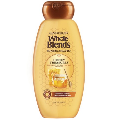 Garnier Whole Blends Honey Treasures Repairing Shampoo - 22 fl oz - image 1 of 4