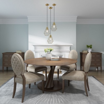 Urban Mini 1-Light Indoor/Outdoor Pendant in Antique Brass