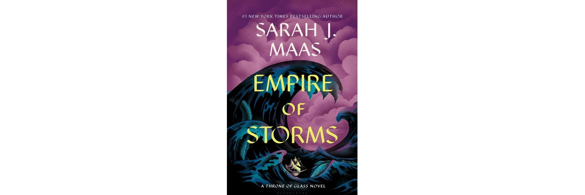 Empire of Storms - (Throne of Glass) by  Sarah J Maas (Paperback)