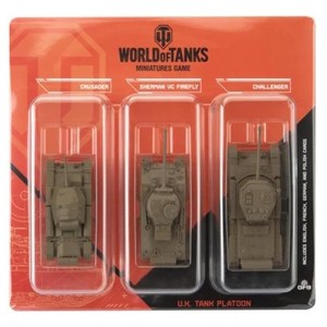 World of Tanks: U.K. Tank Platoon 2 - (Crusader, Sherman VC Firefly, Challenger) - 1 of 4