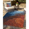 Liora Manne Marina Coastal Indoor/Outdoor Pillow.. - 2 of 4