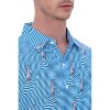 HAPPY BAY Men's Hawaiian Shirt Fashion Button Down Short Sleeves Holidays Aloha Party Casual Tops Summer Beaches Shirts for Men - 3 of 4