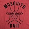 Womens Mosquito Bait Tshirt Funny Camping Campfire Outdoors Bug Bite Graphic Novelty Tee - Crazy Dog Women's T Shirt - 2 of 4