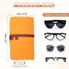 Unique Bargains Felt Soft Portable Storage Scratch-Resistant Eyeglasses Bag 3 Pcs - 2 of 4