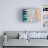 Trademark Fine Art -Andreas Feldtkeller 'Where The Ocean Ends ' Canvas Art - 2 of 4