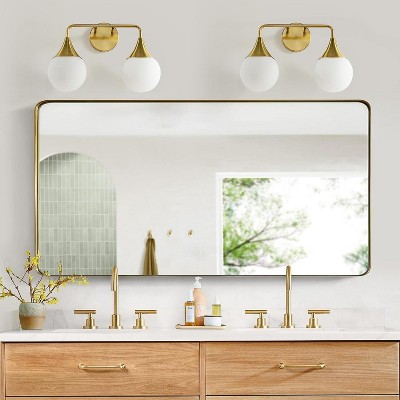 KAISITE 2-Light Vanity Sconce Mid-Century Vanity Sconce
