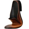 Santimon Men's Mules Formal Dress Leather Open Back Outdoor Slippers Brown - 4 of 4