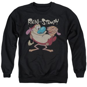 Ren And Stimpy Two Of A Kind Adult Crewneck Sweatshirt - 1 of 4