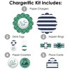 Big Dot of Happiness Par-Tee Time - Golf - Birthday or Retirement Party Paper Charger and Table Decorations - Chargerific Kit - Place Setting for 8 - 3 of 4