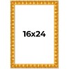 PosterPalooza | 16x24 Bamboo Picture Frame, UV Acrylic, 4 Finishes - Brown, Black, Gold, and Natural - 2 of 4